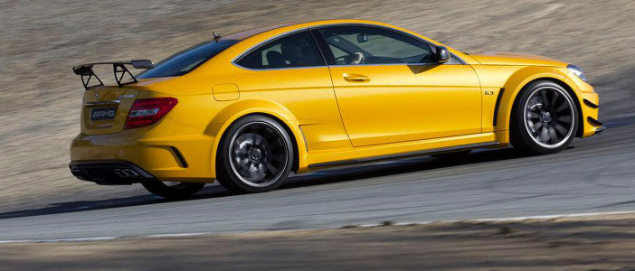 Mercedes-Benz C63 AMG Black Series Coupé from Laguna Seca Raceway