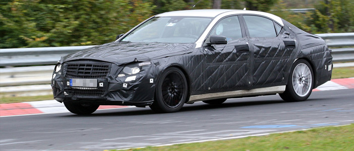 2013 Mercedes S-Class spotted again