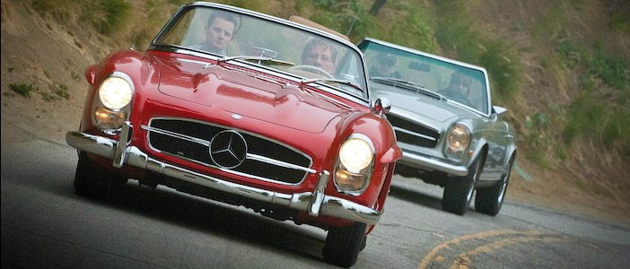 Mercedes-Benz Takes Us Through Six Generations Of The SL In Hollywood