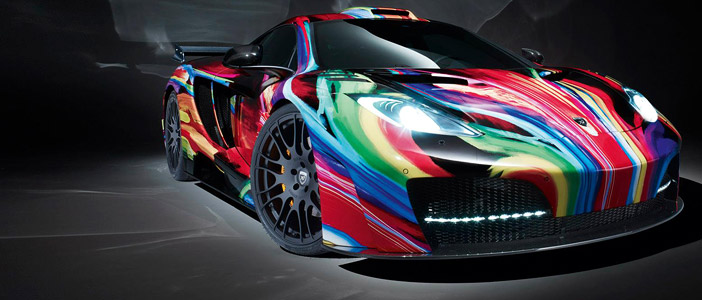 Hamann shows “colorful” memoR MP4-12C