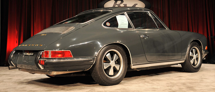 Steve McQueen’s Iconic 1970 Porsche 911S fetches $1.25 million