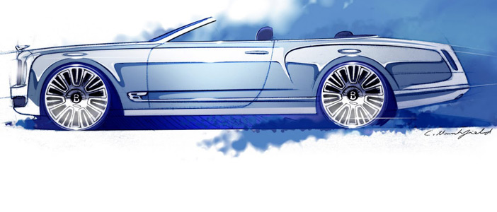 Bentley Teases New Mulsanne Vision