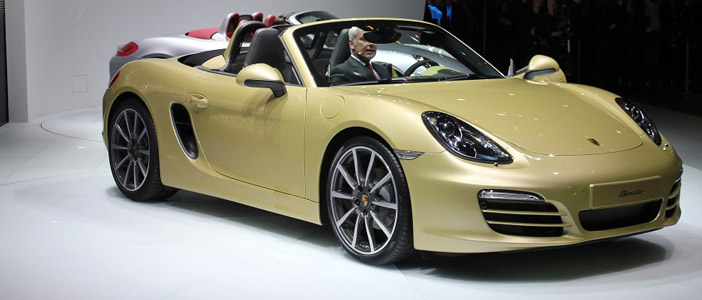 Geneva 2012: Porsche Shows New Boxster