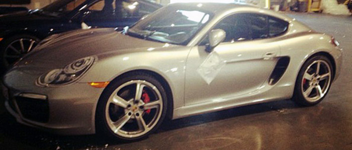 2013 Porsche Cayman Spotted Undisguised