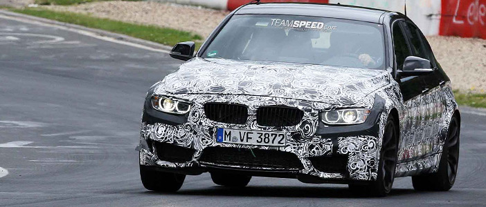 2013 BMW M3 Sheds More Camo, Hits The Ring