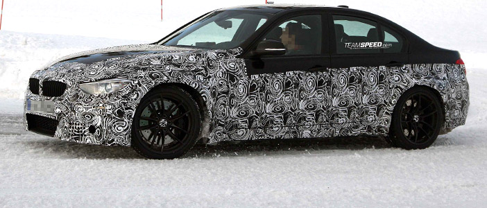 2014 BMW M3 Comes Into Focus Winter Testing