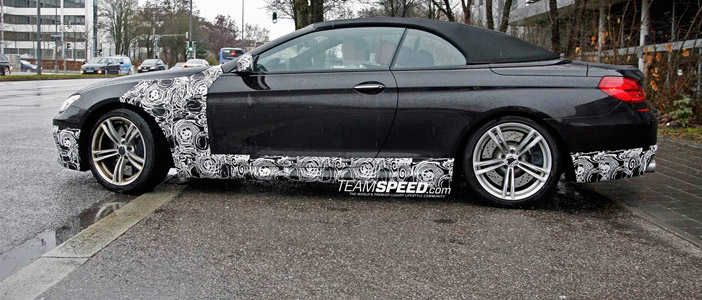 Production Ready BMW M6 Cabrio spotted