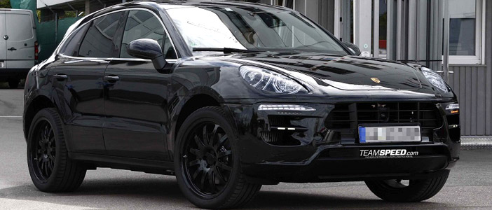 2014 Porsche Macan Spotted Testing