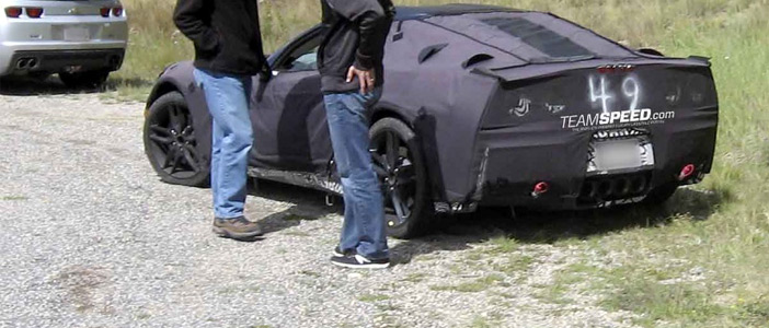 The All-New C7 Corvette Spotted!