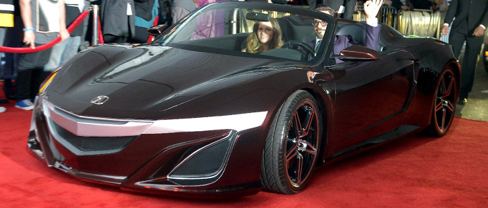 NSX Roadster Makes Red Carpet Debut