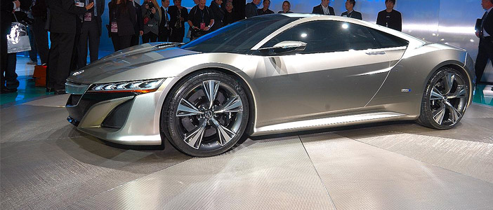 Acura Reveals NSX Hybrid Concept in Detroit