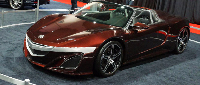 NSX Concept Spyder Drops In On Sema 2012