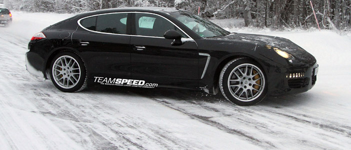 Porsche Panamera Face-Lift spotted testing