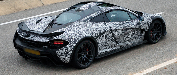 McLaren P1 Supercar Spotted Testing Again