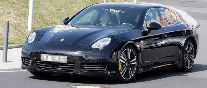 Face-lifted 2013 Porsche Panamera Turbo Hits The Nürburgring
