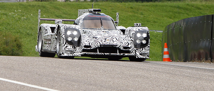 Porsche Rolls Out New LMP1 Prototype