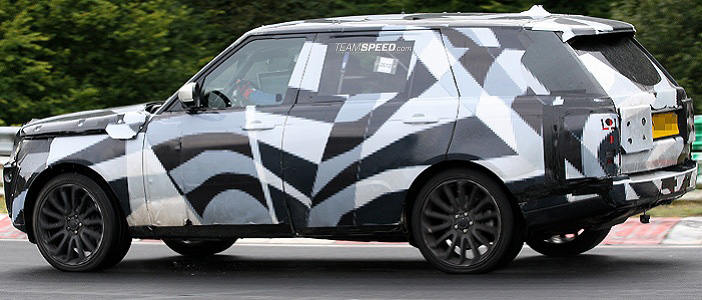 2013 Long Wheelbase Range Rover Spied Testing