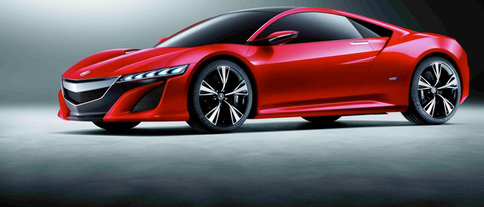 Acura NSX Concept Dressed in Red for Beijing Motor Show Debut