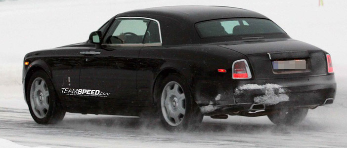 Rolls Royce Phantom Coupe Face-Lift Spotted