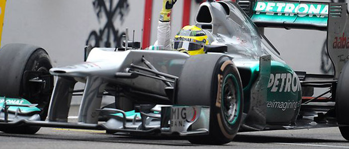 Rosberg Victorious in Shanghai Thriller