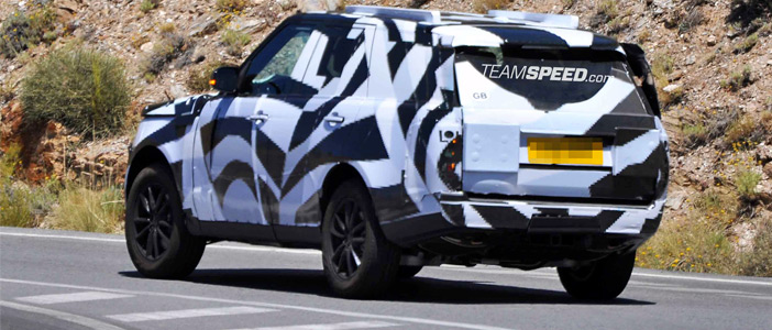 Next Generation Range Rover Spotted testing