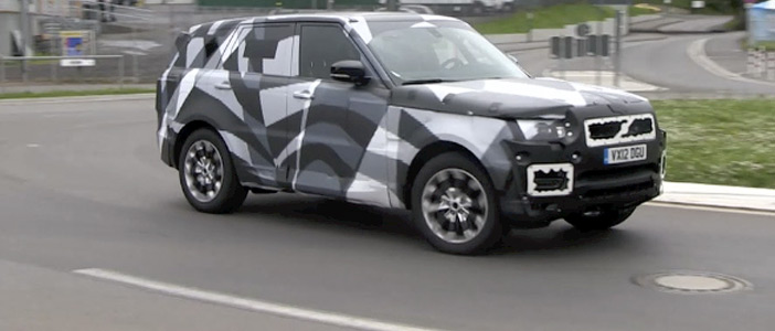 VIDEO: 2014 Range Rover Sport Spotted