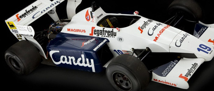 Ayrton Senna’s 1984 Toleman TG184-2 Hits The Auction Block at Silverstone