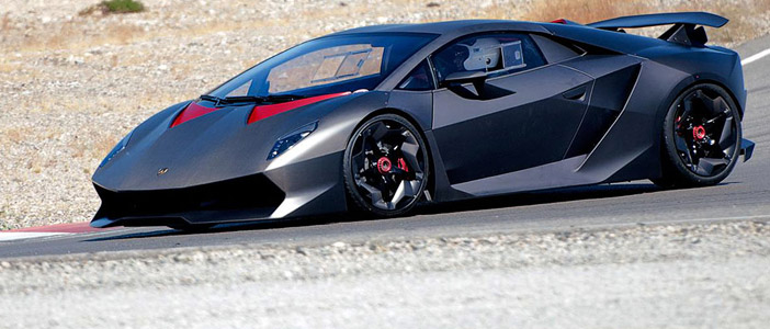 Private Las Vegas Event brings the Lamborghini Sesto Elemento to the track