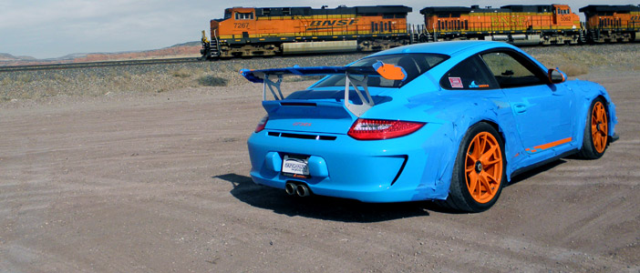 SharkWerks Goes on US Tour with a New, Zany-Colored 2011 GT3 RS