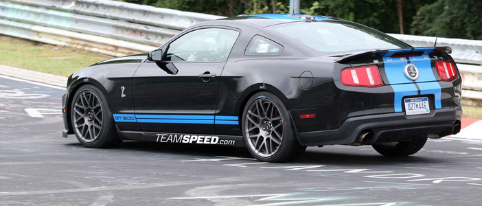Spied: Ford Testing a more powerful Shelby GT500 at the Nürburgring