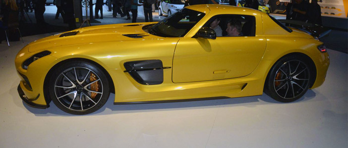 SLS AMG Black Series turns heads in LA