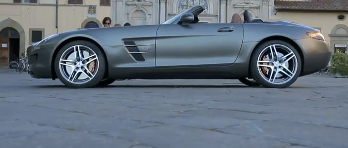 Angus MacKenzie Frolics through Italy in the SLS Roadster, Meets up with Stirling Moss