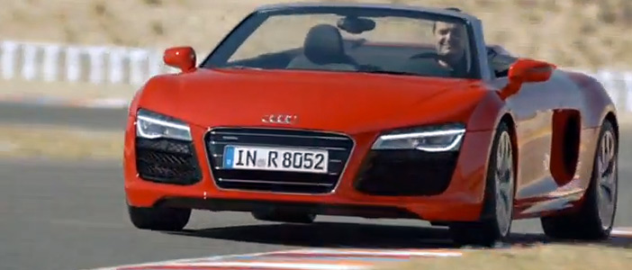 14 Minutes Of Music & Good Looks From The R8