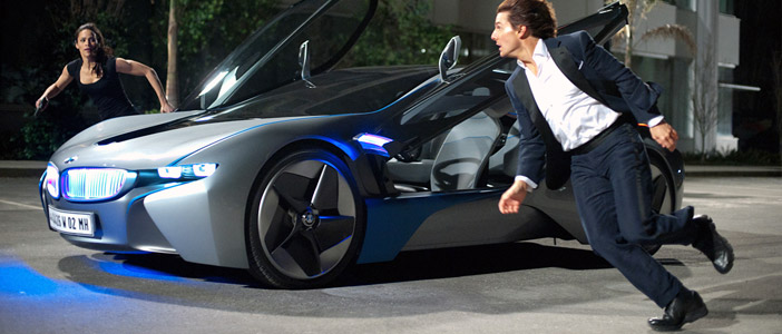 BMW i8 Concept Car Stars at the U.S. Premiere of MI4 – Ghost Protocol