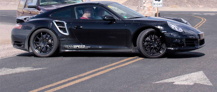 2013 Porsche 911 Turbo Spotted Testing Again