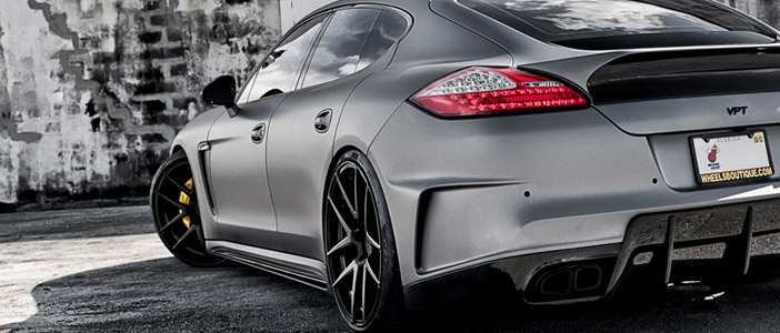 Miami’s Wheels Boutique lends their creative touch to the Porsche panamera