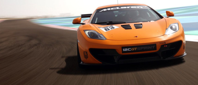 McLaren Reveals Track Focused 12C GT Sprint