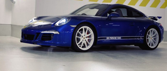 Porsche Shows Its 5 Million Facebook Fans Strong Edition Carrera 4S