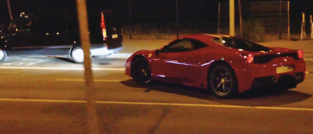 Ferrari 458 Speciale Spotted in Barcelona