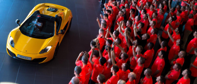 McLaren continues 50th celebration as 3,000th 12C rolls of the line