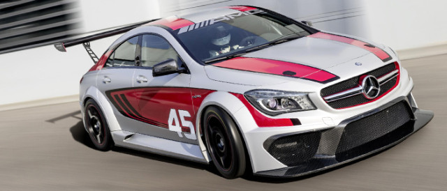 Mercedes Drops CLA 45 AMG Racer