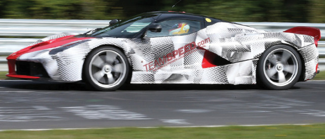 LaFerrari Testing At La Ring’