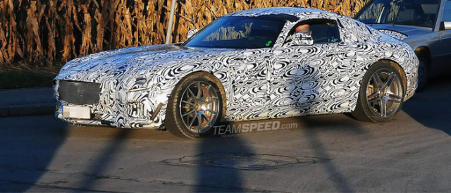 2015 Mercedes AMG GT Spied Up Close