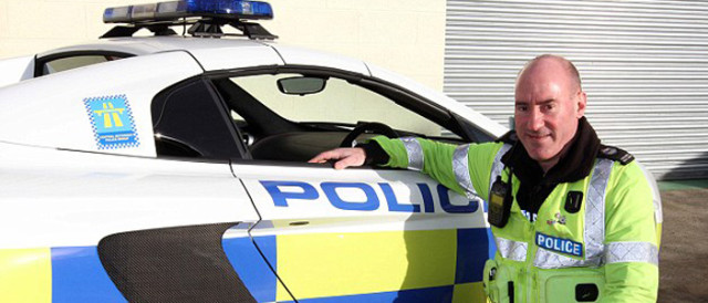 UK Police Show Off McLaren 12C Police Car