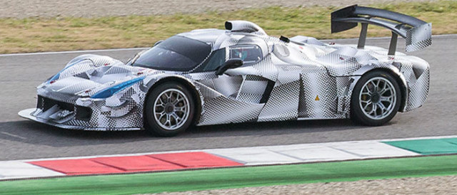 Possible Ferrari Le Mans Prototype Spotted