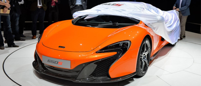 McLaren pulls the cover off the 650S Spider