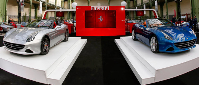 New Ferrari California T makes its French première at the Grand Palais