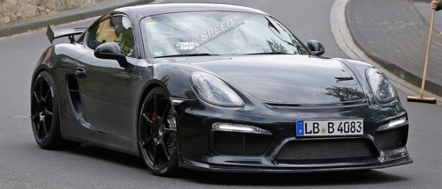 Upcoming Porsche Cayman GT4 Goes Turbo