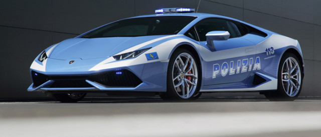 Italian Police Gifted Brand-New Huracán