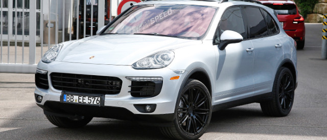2015 Porsche Cayenne Spotted Undisguised